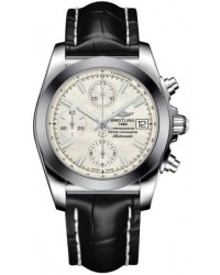 Breitling Galactic 41  Automatic Men's Watch, Stainless Steel, White Dial, W1331012.A774.728P