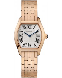 Cartier Tortue  Automatic Women's Watch, 18K Rose Gold, Silver Dial, W1556364