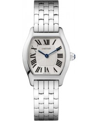 Cartier Tortue  Automatic Women's Watch, 18K White Gold, Silver Dial, W1556365