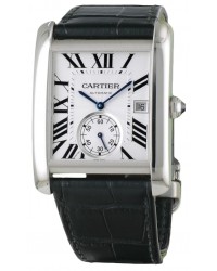 Cartier Tank MC  Automatic Men's Watch, Stainless Steel, Silver Dial, W5330003