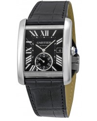 Cartier Tank MC  Automatic Men's Watch, Stainless Steel, Black Dial, W5330004