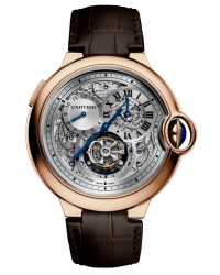 Cartier Ballon Bleu  Automatic Men's Watch, 18K Rose Gold, Skeleton Dial, W6920045