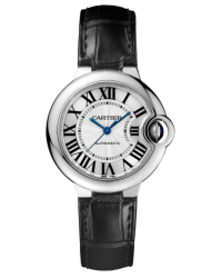 Cartier Ballon Bleu  Automatic Women's Watch, Stainless Steel, Silver Dial, W6920085