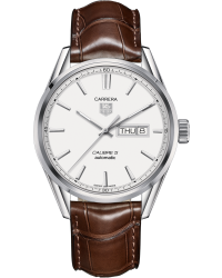 Tag Heuer Carrera  Automatic Men's Watch, Stainless Steel, Silver Dial, WAR201B.FC6291
