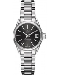 Tag Heuer Carrera  Automatic Women's Watch, Stainless Steel, Black Dial, WAR2410.BA0776