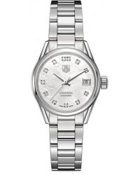 Tag Heuer Carrera  Automatic Women's Watch, Stainless Steel, Mother Of Pearl Dial, WAR2414.BA0776