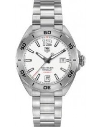 Tag Heuer Formula 1  Automatic Men's Watch, Stainless Steel, White Dial, WAZ2114.BA0875