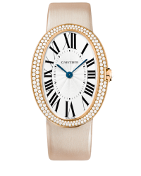 Cartier Baignoire  Automatic Women's Watch, 18K Rose Gold, Silver Dial, WB520005