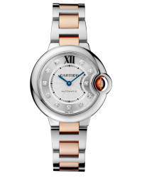 Cartier Ballon Bleu  Automatic Women's Watch, Stainless Steel, Silver Dial, WE902044