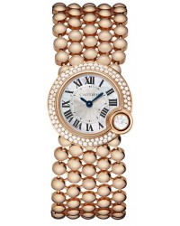Cartier Ballon Blanc  Quartz Women's Watch, 18K Rose Gold, Mother Of Pearl Dial, WE902057