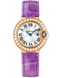 Cartier Ballon Bleu  Automatic Women's Watch, 18K Rose Gold, Silver Dial, WJBB0018