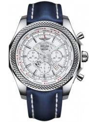 Breitling Bentley B05 Unitime  Chronograph Automatic Men's Watch, Stainless Steel, White Dial, AB0521U0.A755.102X