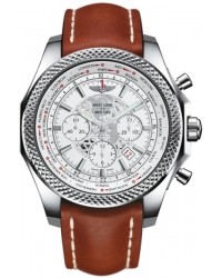 Breitling Bentley B05 Unitime  Chronograph Automatic Men's Watch, Stainless Steel, White Dial, AB0521U0.A755.439X