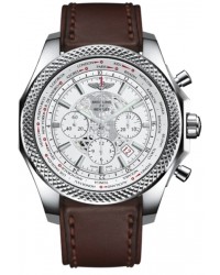Breitling Bentley B05 Unitime  Chronograph Automatic Men's Watch, Stainless Steel, White Dial, AB0521U0.A755.479X
