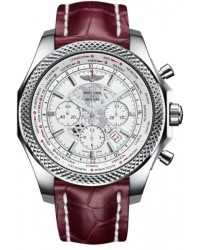 Breitling Bentley B05 Unitime  Chronograph Automatic Men's Watch, Stainless Steel, White Dial, AB0521U0.A755.750P