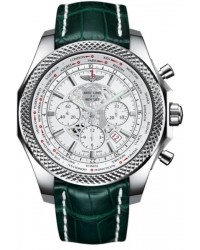 Breitling Bentley B05 Unitime  Chronograph Automatic Men's Watch, Stainless Steel, White Dial, AB0521U0.A755.752P