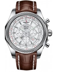 Breitling Bentley B05 Unitime  Chronograph Automatic Men's Watch, Stainless Steel, White Dial, AB0521U0.A755.757P
