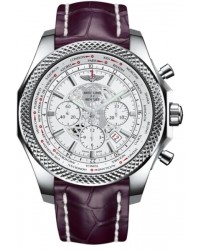 Breitling Bentley B05 Unitime  Chronograph Automatic Men's Watch, Stainless Steel, White Dial, AB0521U0.A755.789P