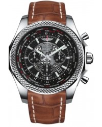 Breitling Bentley B05 Unitime  Chronograph Automatic Men's Watch, Stainless Steel, Black Dial, AB0521U4.BC65.754P