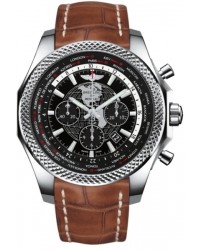 Breitling Bentley B05 Unitime  Chronograph Automatic Men's Watch, Stainless Steel, Black Dial, AB0521U4.BD79.755P