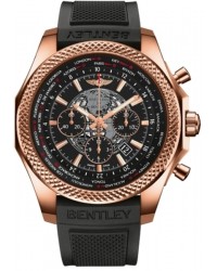 Breitling Bentley B05 Unitime  Chronograph Automatic Men's Watch, 18K Rose Gold, Black Dial, RB0521U4.BC66.220S