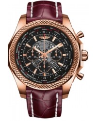 Breitling Bentley B05 Unitime  Chronograph Automatic Men's Watch, 18K Rose Gold, Black Dial, RB0521U4.BC66.751P
