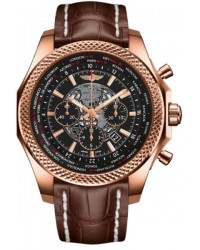 Breitling Bentley B05 Unitime  Chronograph Automatic Men's Watch, 18K Rose Gold, Black Dial, RB0521U4.BC66.756P
