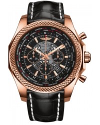 Breitling Bentley B05 Unitime  Chronograph Automatic Men's Watch, 18K Rose Gold, Black Dial, RB0521U4.BC66.760P