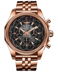 Breitling Bentley B05 Unitime  Chronograph Automatic Men's Watch, 18K Rose Gold, Black Dial, RB0521U4.BC66.990R