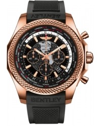 Breitling Bentley B05 Unitime  Chronograph Automatic Men's Watch, 18K Rose Gold, Black Dial, RB0521U4.BE02.220S