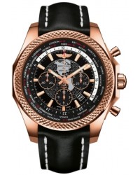 Breitling Bentley B05 Unitime  Chronograph Automatic Men's Watch, 18K Rose Gold, Black Dial, RB0521U4.BE02.441X