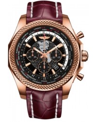 Breitling Bentley B05 Unitime  Chronograph Automatic Men's Watch, 18K Rose Gold, Black Dial, RB0521U4.BE02.750P