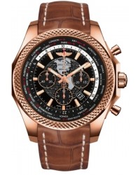 Breitling Bentley B05 Unitime  Chronograph Automatic Men's Watch, 18K Rose Gold, Black Dial, RB0521U4.BE02.754P