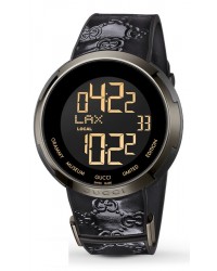 Gucci i-Gucci  Quartz Men's Watch, Stainless Steel, Black Dial, YA114101