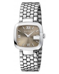Gucci G-Gucci  Quartz Women's Watch, Stainless Steel, Brown Dial, YA125410