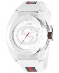 Gucci Sync  Quartz Men's Watch, Stainless Steel, Silver Dial, YA137102