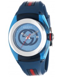 Gucci Sync  Quartz Women's Watch, Stainless Steel, Blue Dial, YA137304