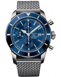Breitling Superocean Heritage Chronographe 46  Chronograph Automatic Men's Watch, Stainless Steel, Blue Dial, A1332016.C758.152A