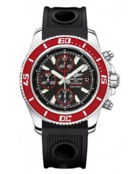 Breitling Superocean II  Chronograph Automatic Men's Watch, Stainless Steel, Black Dial, A13341X9.BA81.200S