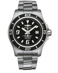 Breitling Superocean 44  Automatic Men's Watch, Stainless Steel, Black Dial, A1739102.BA77.162A