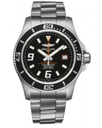 Breitling Superocean 44  Automatic Men's Watch, Stainless Steel, Black Dial, A1739102.BA80.162A