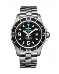 Breitling Superocean 44  Automatic Men's Watch, Stainless Steel, Black Dial, A1739102.BA79.134A
