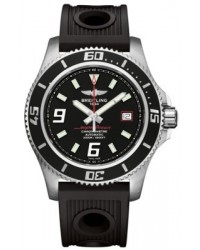 Breitling Superocean 44  Automatic Men's Watch, Stainless Steel, Black Dial, A1739102.BA76.200S