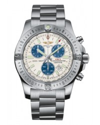 Breitling Colt  Chronograph Quartz Men's Watch, Stainless Steel, Silver Dial, A7338811.G790.173A