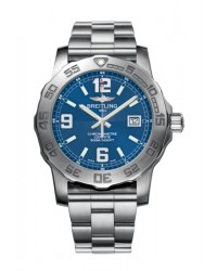 Breitling Colt  Super-Quartz Men's Watch, Stainless Steel, Blue Dial, A7438710.C849.157A