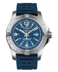 Breitling Colt  Super-Quartz Men's Watch, Stainless Steel, Blue Dial, A7438811.C907.158S