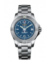 Breitling Colt  Super-Quartz Women's Watch, Stainless Steel, Blue Dial, A7738811.C908.175A