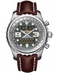 Breitling Chronospace  Quartz Men's Watch, Stainless Steel, Grey Dial, A7836534.F551.443X