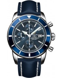 Breitling Superocean Heritage Chronographe 46  Chronograph Automatic Men's Watch, Stainless Steel, Blue Dial, A1332016.C758.101X