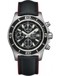 Breitling Superocean Chronograph II  Chronograph Automatic Men's Watch, Stainless Steel, Black Dial, A1334102.BA84.228X